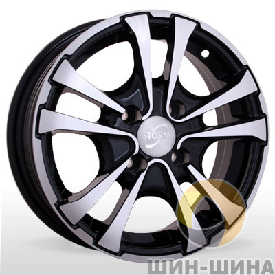 Диски BK 327 BP (Black Polished) Storm